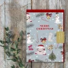 Toasted Crumpet Merry Christmas Small Greetings Card- Christmas Cards|Christmas