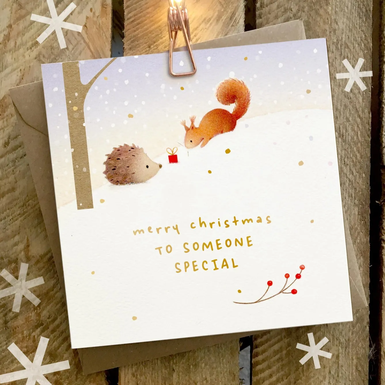 Ginger Betty Merry Christmas to Someone Special Card- Christmas Cards|Greeting Cards