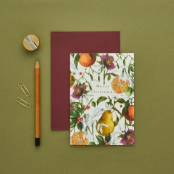 Catherine Lewis Merry Christmas - 'Winter Decadence' Card- Christmas Cards|Christmas