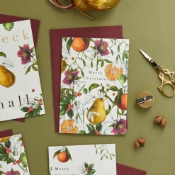 Catherine Lewis Merry Christmas - 'Winter Decadence' Card- Christmas Cards|Christmas