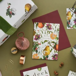 Catherine Lewis Merry Christmas - 'Winter Decadence' Card- Christmas Cards|Christmas