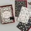 Catherine Lewis Merry Nouveau - Box of 8 Luxury Botanical Christmas Cards- Christmas Cards|Christmas