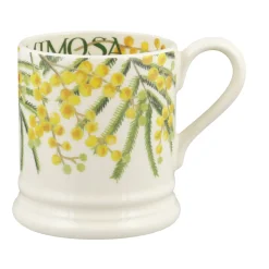 Emma Bridgewater Mimosa 1/2 Pint Mug- Flowers & Garden
