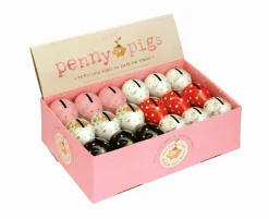 Elite Tins Mini Penny Pig Piggy Banks- Novelty|Children