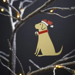Sweet William Mischievous Mutts Christmas Decoration- Christmas Decorations|Seasonal Decor