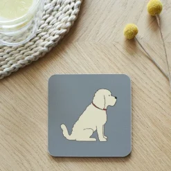 Sweet William Mischievous Mutts Coaster- Coasters