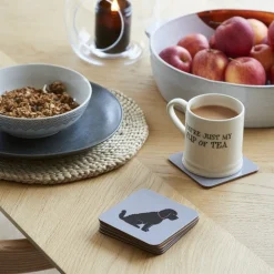 Sweet William Mischievous Mutts Coaster- Coasters