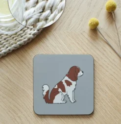 Sweet William Mischievous Mutts Coaster- Coasters