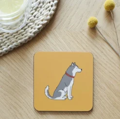 Sweet William Mischievous Mutts Coaster- Coasters