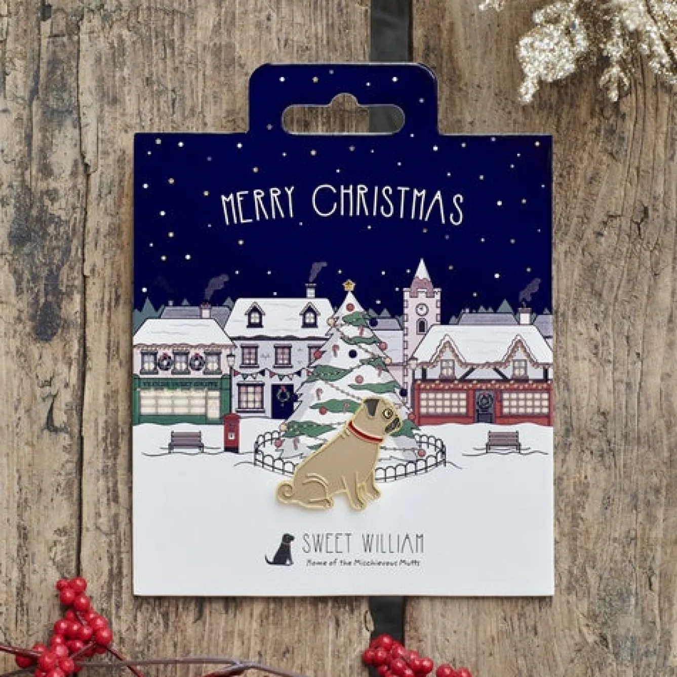 Sweet William Mischievous Mutts Dog Pins- Pets