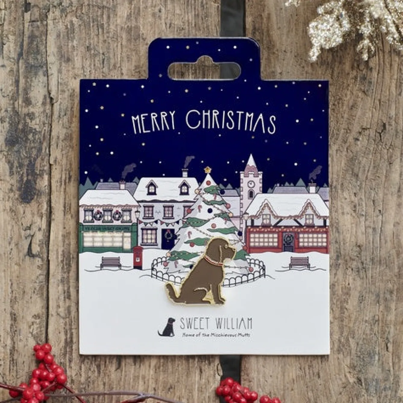Sweet William Mischievous Mutts Dog Pins- Pets