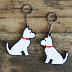 Sweet William Mischievous Mutts Key Chains- Key Chains