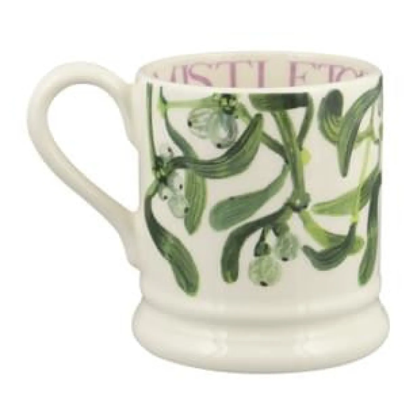 Emma Bridgewater Mistletoe 1/2 Pint Mug- Christmas