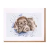 Wrendale Designs 'Molly' Chocolate Labrador Greetings Card- Greeting Cards|Children