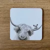 Katherine Sheard Designs Moo and Mouse Coaster- Coasters