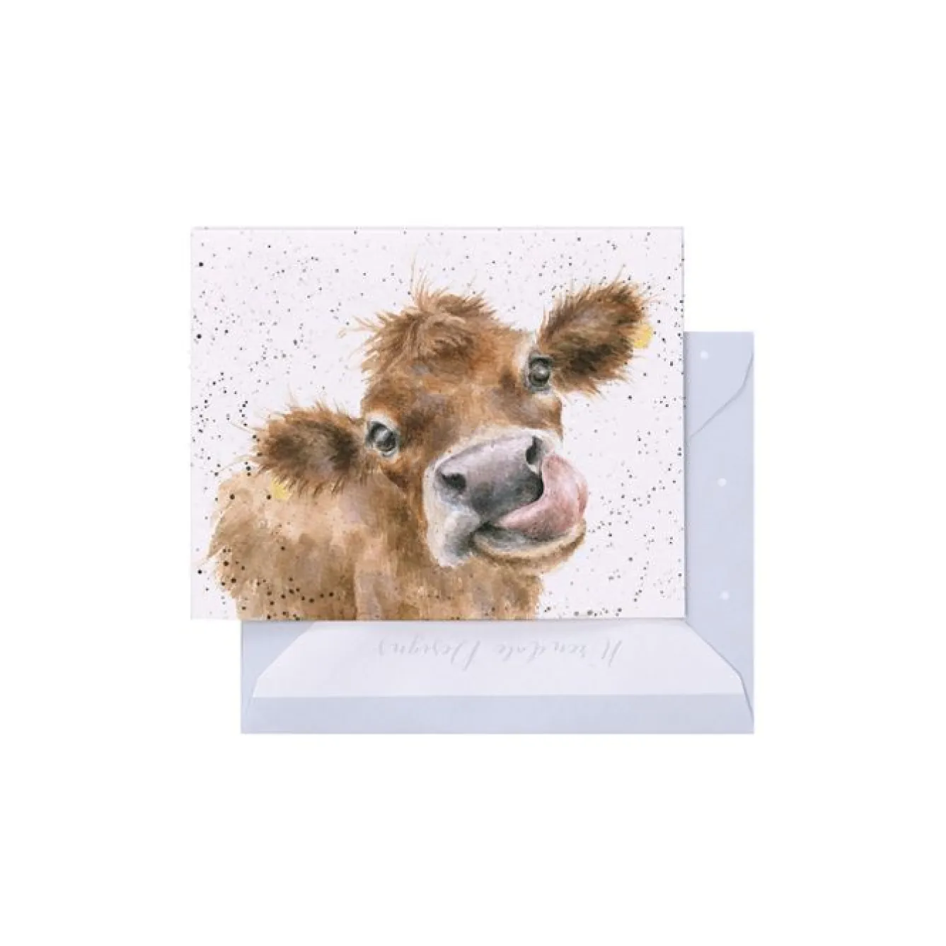 Wrendale Designs 'Mooo' Gift Enclosure Card- Greeting Cards