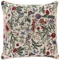 Signare Morning Garden Pillow- Pillows & Throws