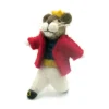 Amica Felt Mouse Lord a Leaping Felt Decoration- Christmas Decorations|Christmas