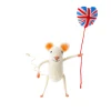 Sew Heart Felt Mouse with Union Jack Balloon- Children