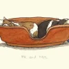 Two Bad Mice Mr & Mrs Greetings Card- Greeting Cards