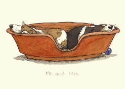 Two Bad Mice Mr & Mrs Greetings Card- Greeting Cards
