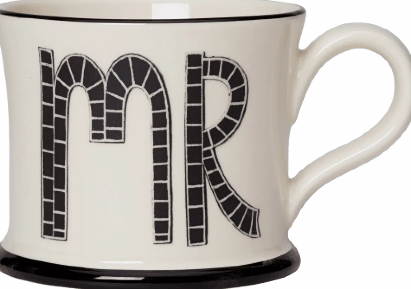 Moorland Pottery Mr & Mrs Twin Set of Mugs by- Whimsical