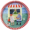 Emma Ball Mr. and Mrs. Fish Tin Tray- Trays|Trays