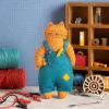 Corinne Lapierre Mr. Cat Mechanic Felt Craft Mini Kit- Crafts|Children