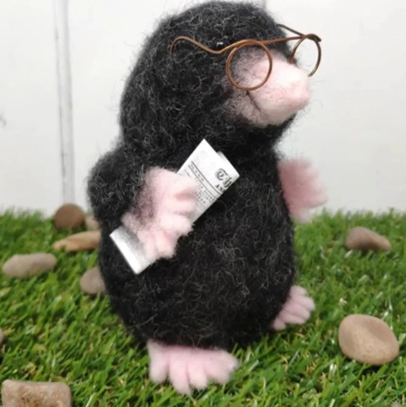The Crafty Kit Co. Mr. Mole Needle Felting Kit- Crafts