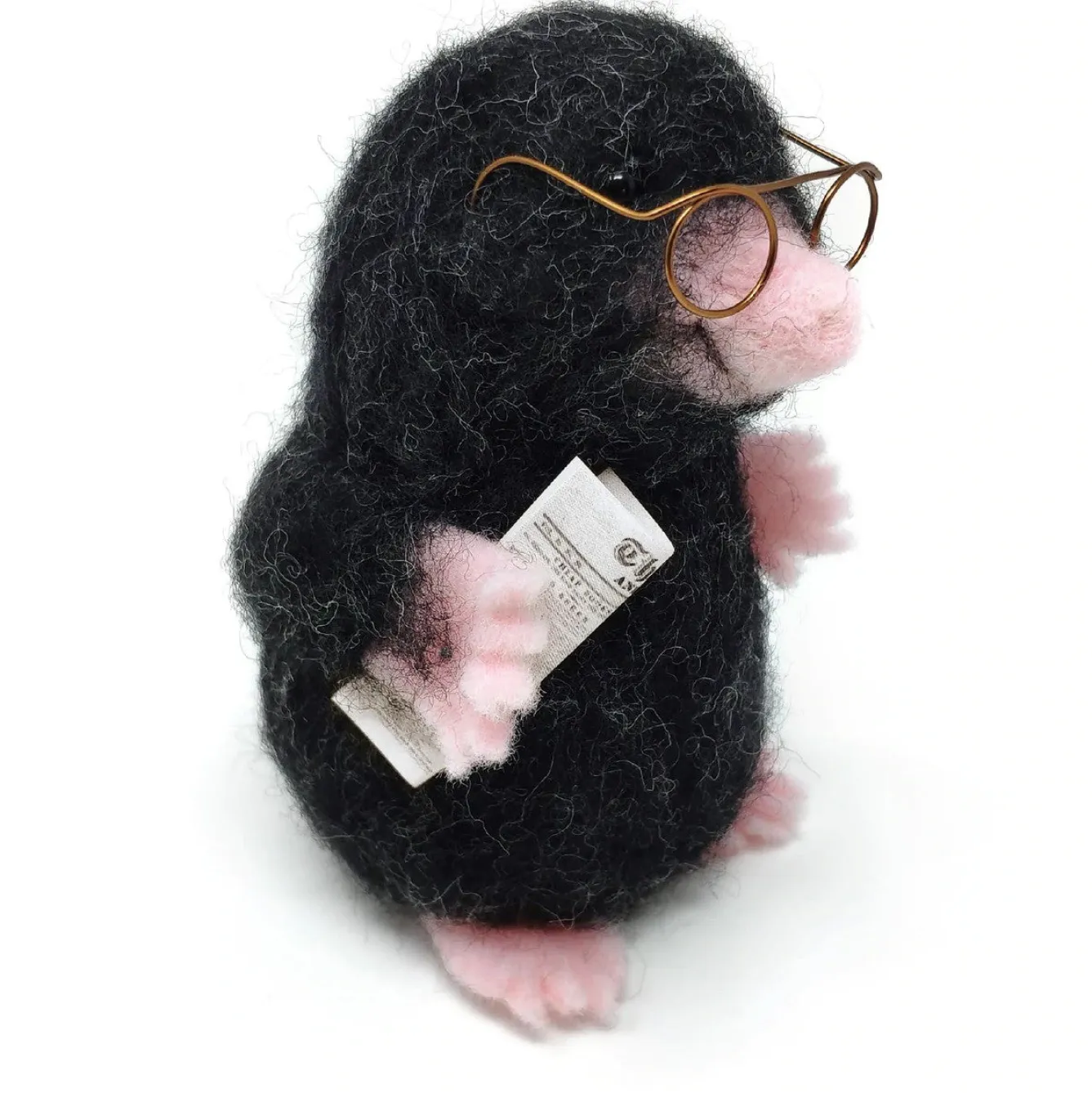 The Crafty Kit Co. Mr. Mole Needle Felting Kit- Crafts