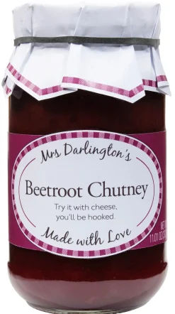 Tea & Biscuits Mrs Darlington's Beetroot Chutney 11oz- Tea|New Treats