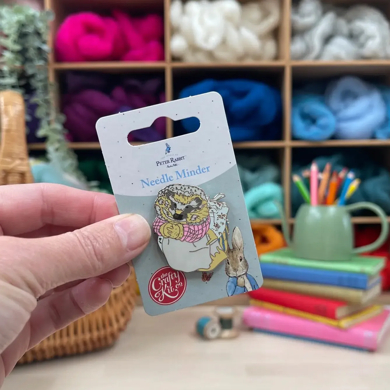 The Crafty Kit Co. Mrs Tiggy-Winkle Needle Minder- Easter|Crafts
