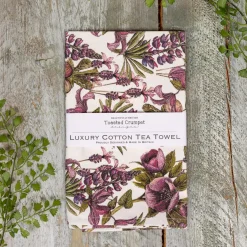 Toasted Crumpet Mulberry Pure Tea Towel- Tea|Tea Towels