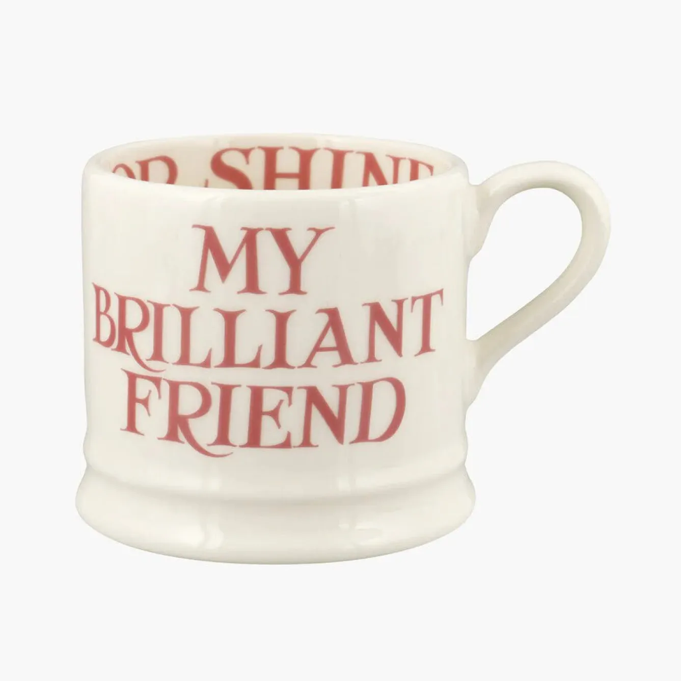 Emma Bridgewater My Brilliant Friend Small Mug- Valentine's Day|Animals