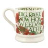 Emma Bridgewater My Garden is My Happiness 1/2 Pint Mug- Flowers & Garden