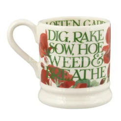 Emma Bridgewater My Garden is My Happiness 1/2 Pint Mug- Flowers & Garden