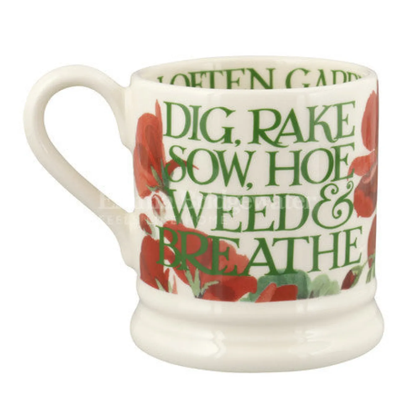 Emma Bridgewater My Garden is My Happiness 1/2 Pint Mug- Flowers & Garden
