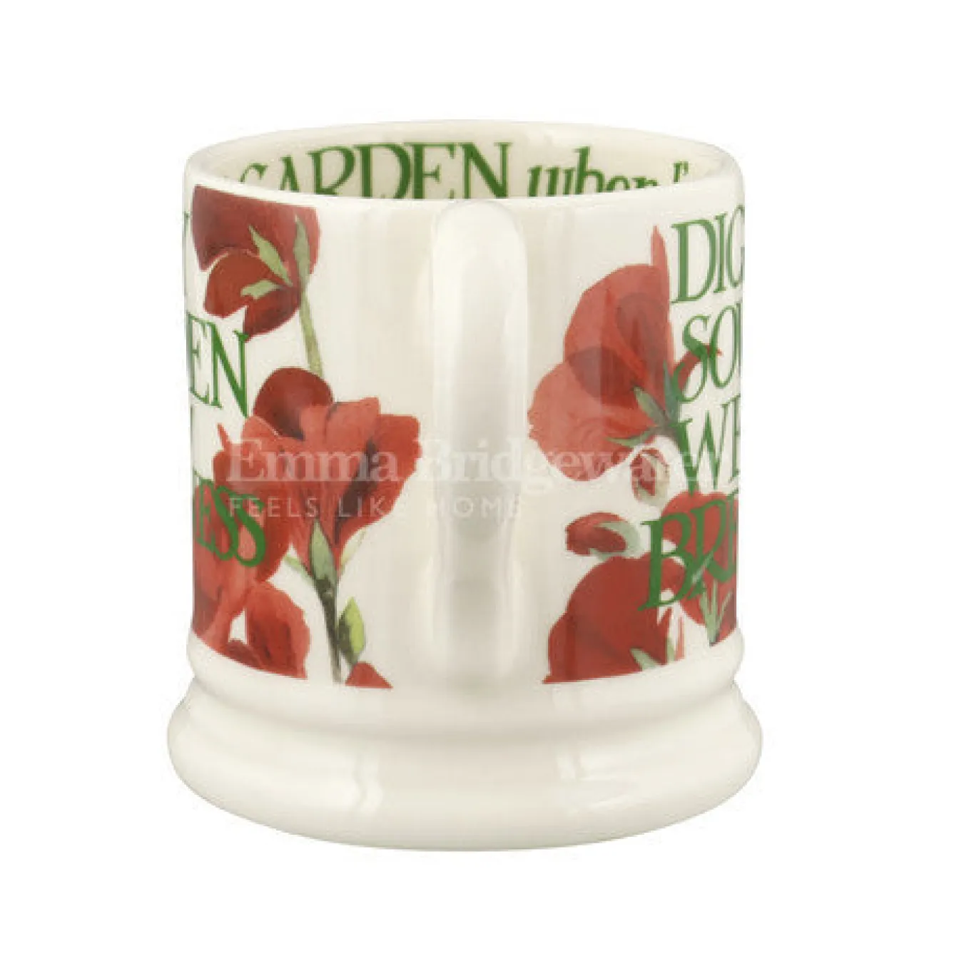 Emma Bridgewater My Garden is My Happiness 1/2 Pint Mug- Flowers & Garden