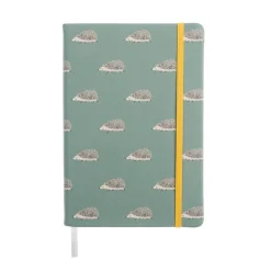 Sophie Allport National Trust Hedgehog A5 Fabric Notebook- Stationery