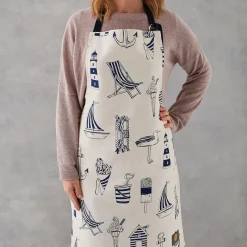 Victoria Eggs Nautical Apron- Aprons