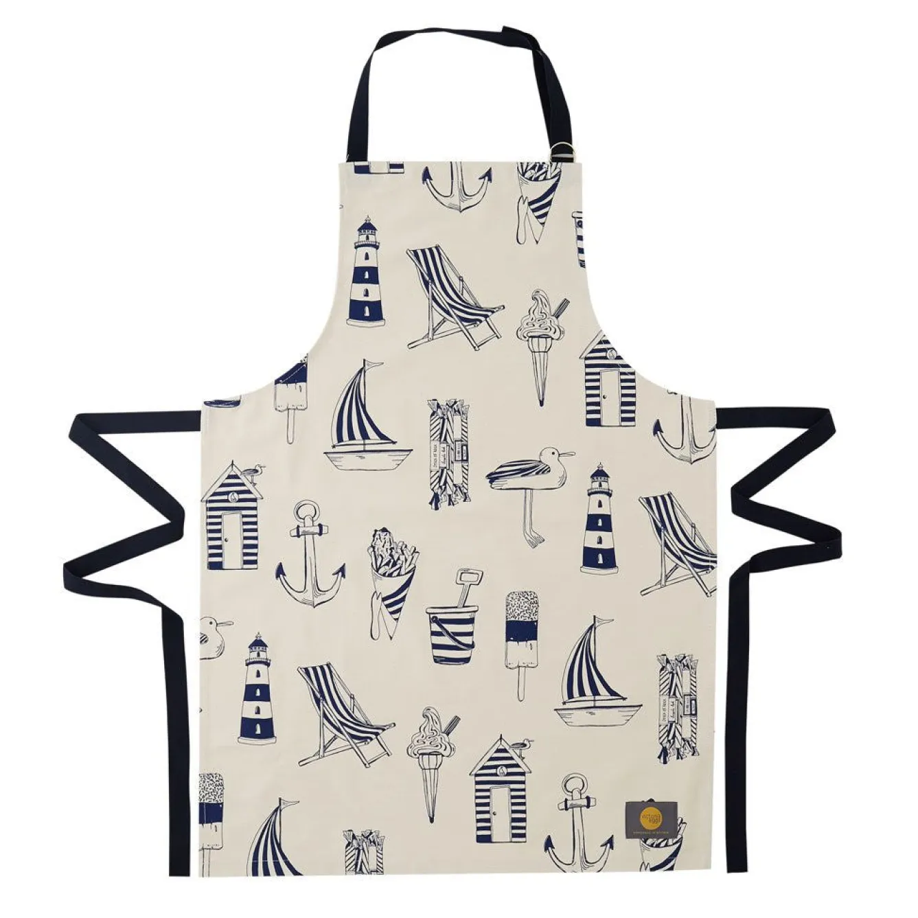 Victoria Eggs Nautical Apron- Aprons
