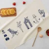 Victoria Eggs Nautical Beachscape Tea Towel- Tea|Tea Towels