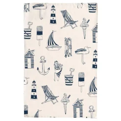 Victoria Eggs Nautical Tea Towel- Tea|Tea Towels