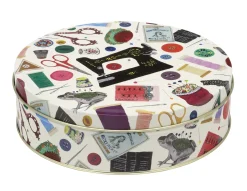 Elite Tins Needles & Thread Round Tin- Novelty|Storage