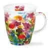 Dunoon Nevis Bright Blooms Mug- Flowers & Garden