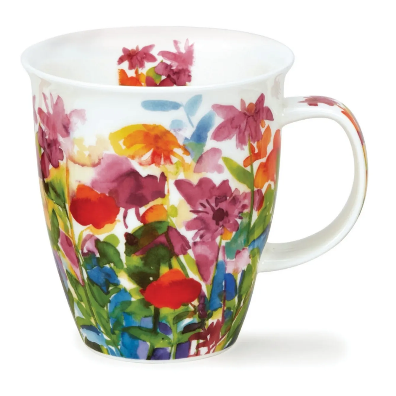 Dunoon Nevis Bright Blooms Mug- Flowers & Garden