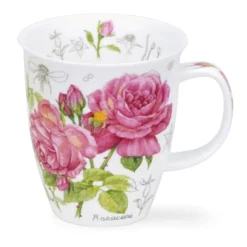Dunoon Nevis Floral Sketch Mugs- Tea|Gardening