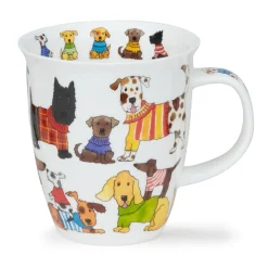 Dunoon Nevis Knitwits Dog Mug- Animals|Whimsical