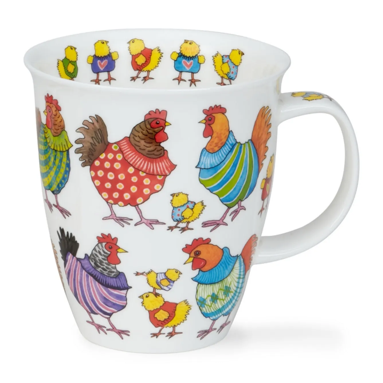 Dunoon Nevis Knitwits Hen Mug- Animals|Whimsical
