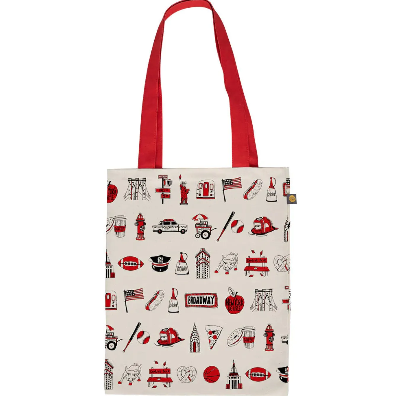 Victoria Eggs New York New York Canvas Tote Bag- Bags
